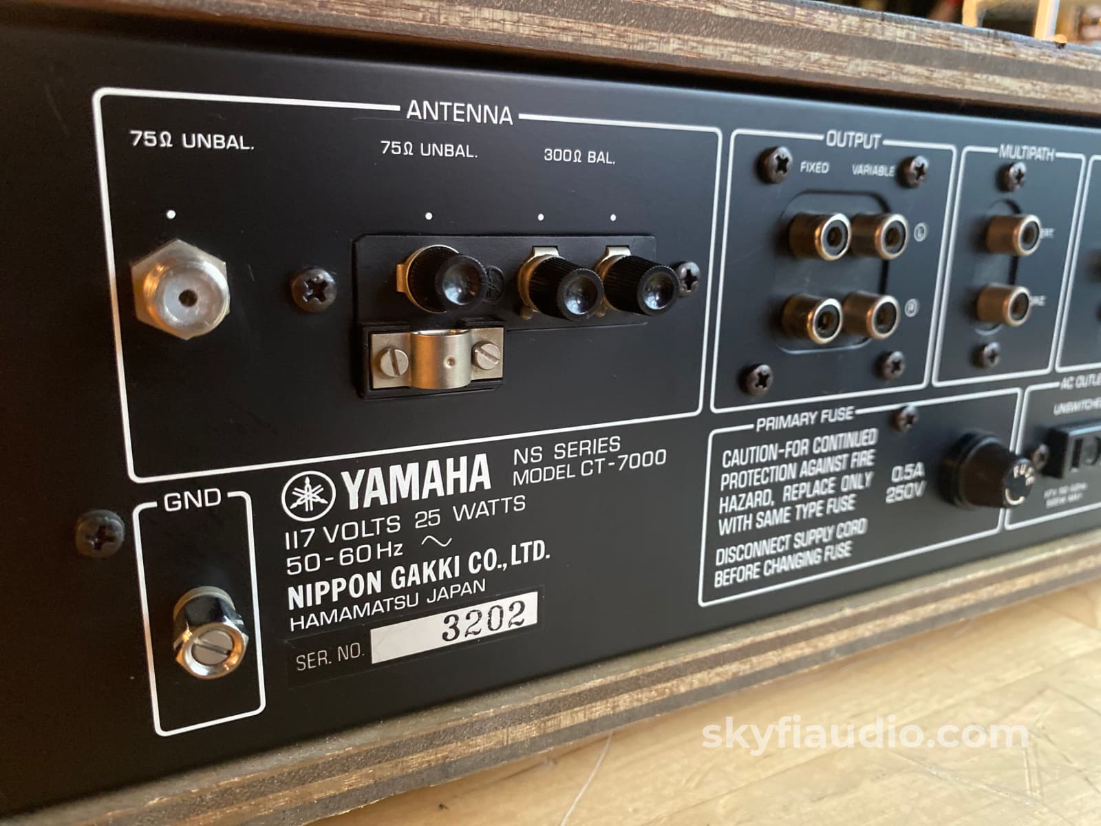 Yamaha Ct-7000 Fm Tuner - Incredible Build Quality And Performance