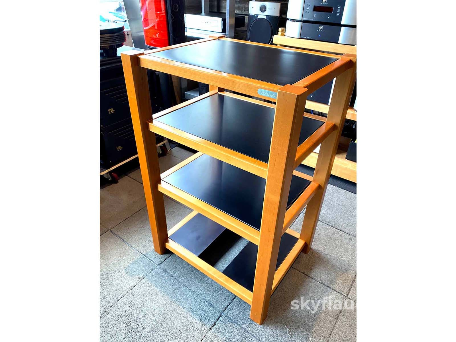 Zoethecus 4-Shelf Av Furniture Accessory