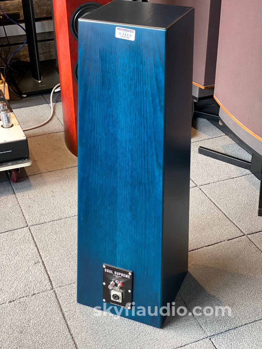 Zu Audio Soul Supreme In Deep Teal Hickory - Gorgeous! Speakers